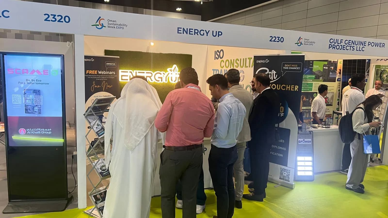 Energy-Up participated as an exhibitor in Oman sustainability week (OSW-2024)